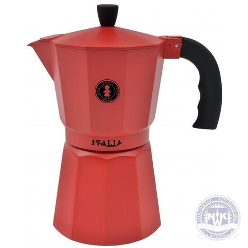 3 Cup Moka Red