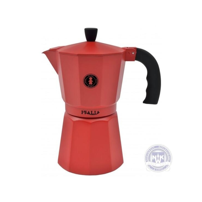 3 Cup Moka Red