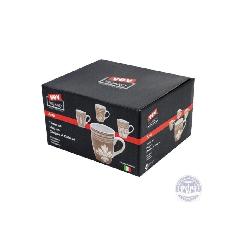 Arte Latte Mug Set of 4