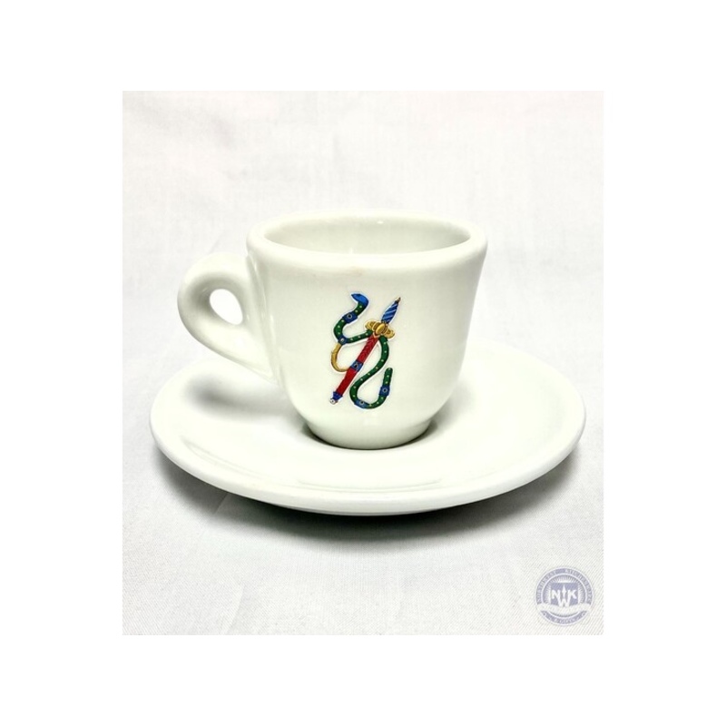 Italian Playing Cards Espresso Cups
Set of 6 With Saucers