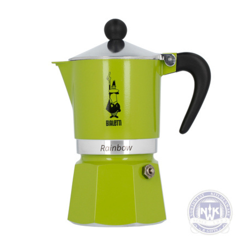 Bialetti Rainbow 3 Cup Green 