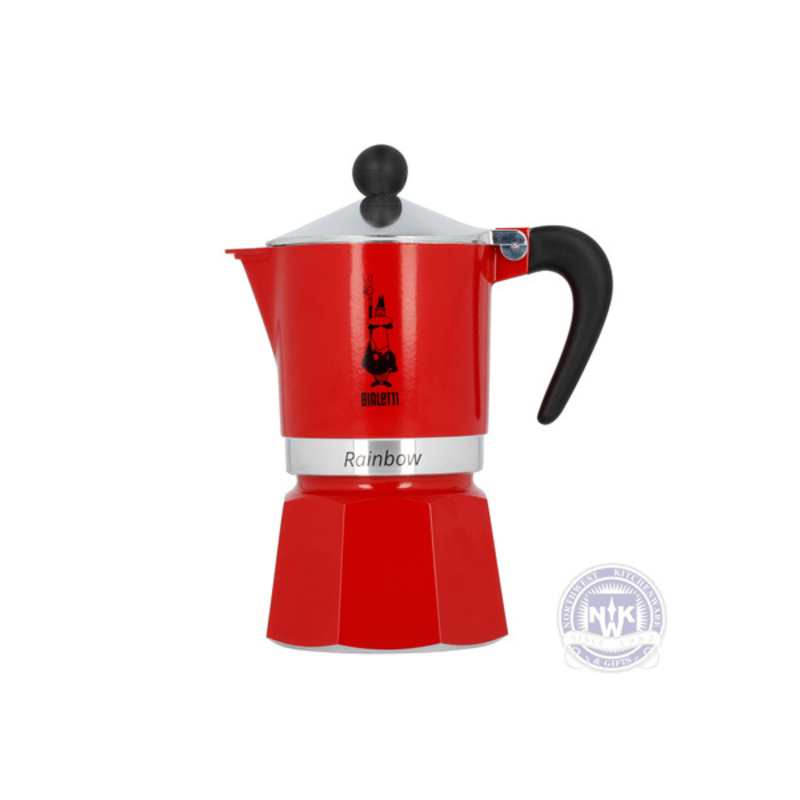 Bialetti Rainbow 1 Cup Red