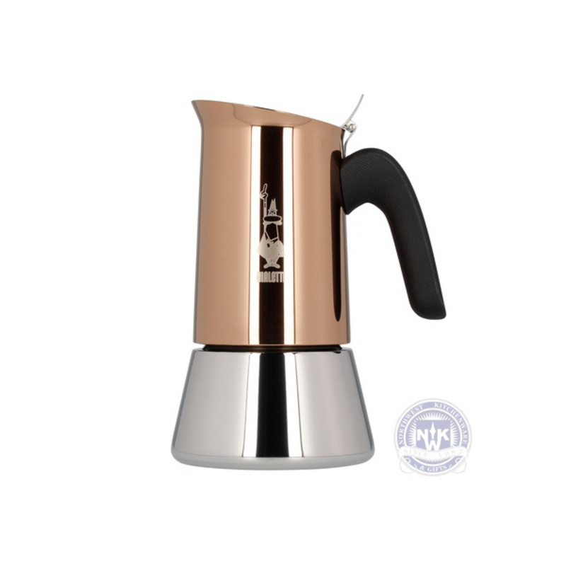 Bialetti NEW Venus Copper 6 Cup Moka