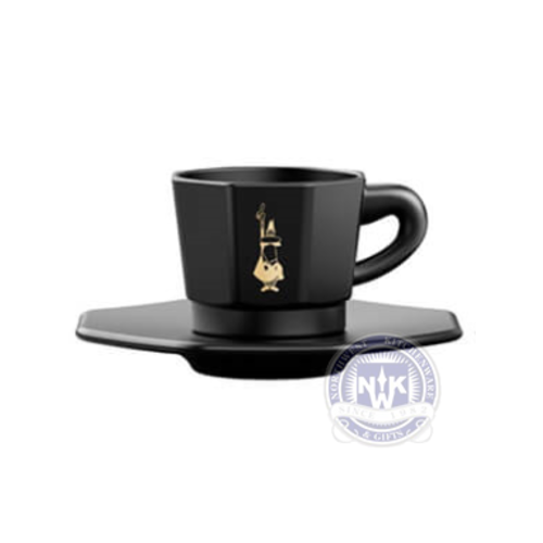 Bialetti Espresso Cups Set of 4 Matte Black