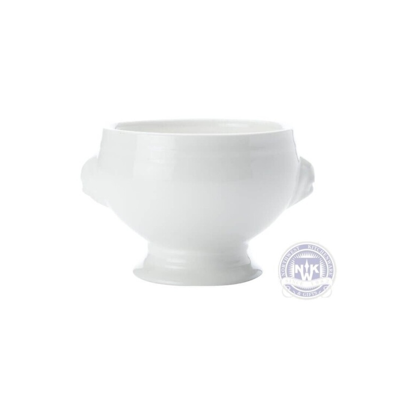 Lion Soup Bowl with lid Set of 4