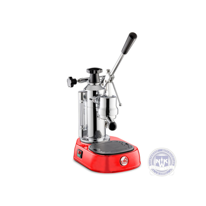 La Pavoni Europiccola Lusso Limited Edition Red Base